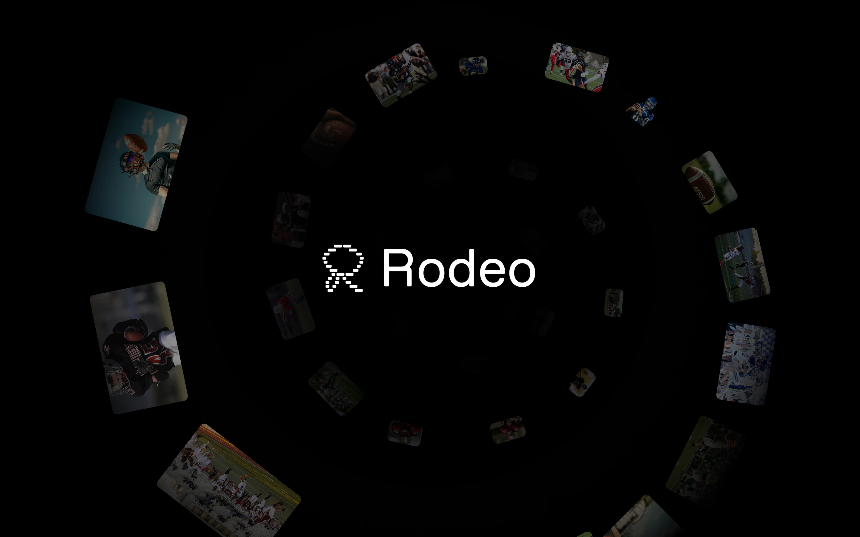 The Rodeo name, set beside its mark.