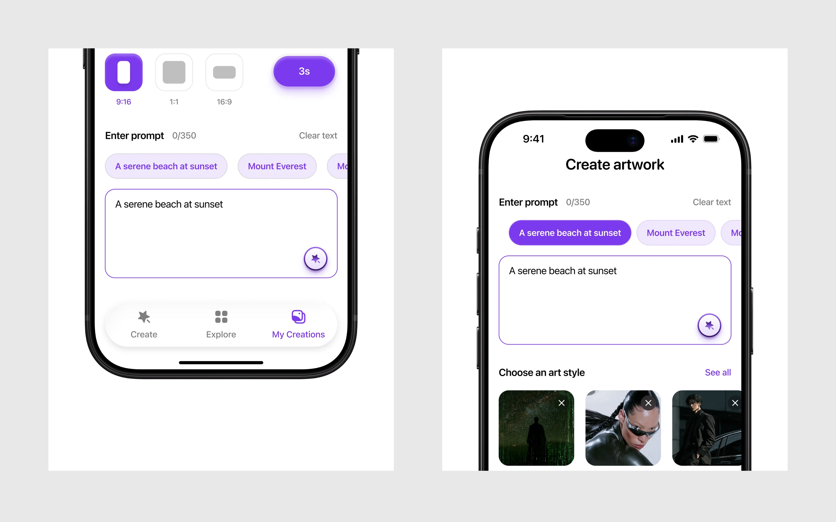 WOMBO Dream mobile app, web (16:9)