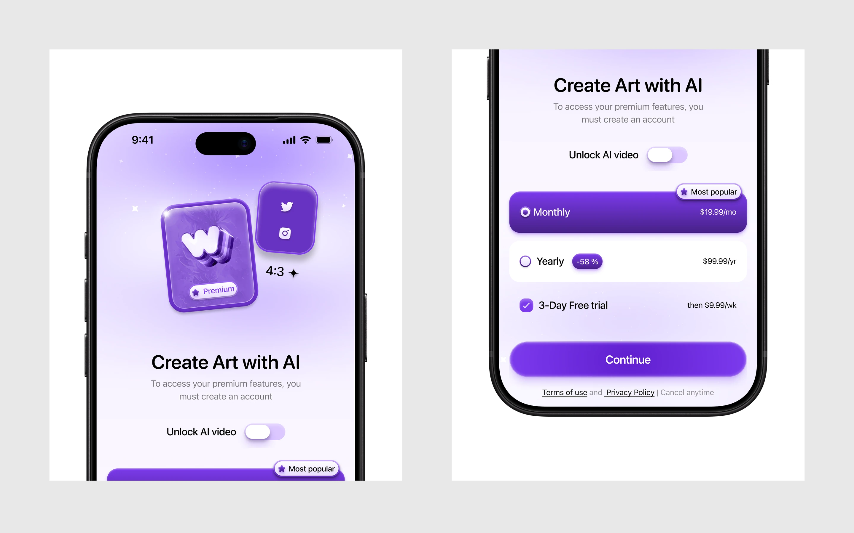 WOMBO Dream mobile app, web (16:9)